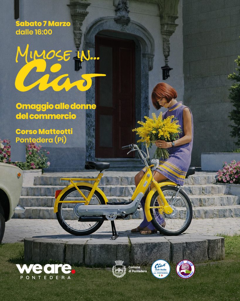 Sabato 7 Marzo sfilata in centro di Ciao e consegna delle mimose!🌾